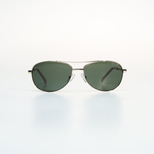 Smoke Green Metal Sunglasses | GMGeyewear GS83M1020