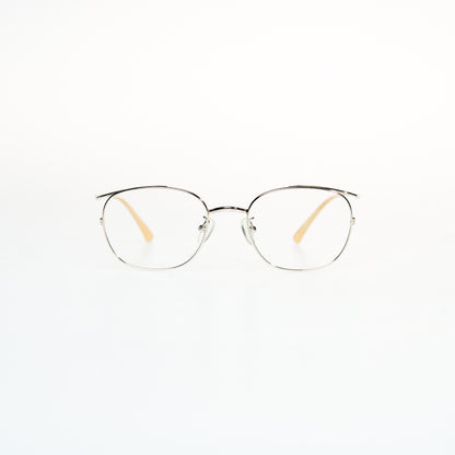 Luxury Full Frame Square Titanium Optical Frame | GMGeyewear Iris 1 GO83T6008