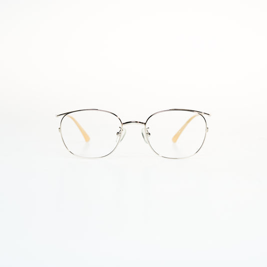 Luxury Full Frame Square Titanium Optical Frame | GMGeyewear Iris 1 GO83T6008