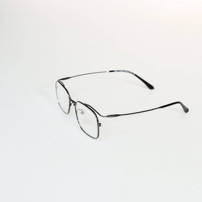 Luxury Full Frame Square Titanium Optical Frame | GMGeyewear tulipe 1 GO83T6012