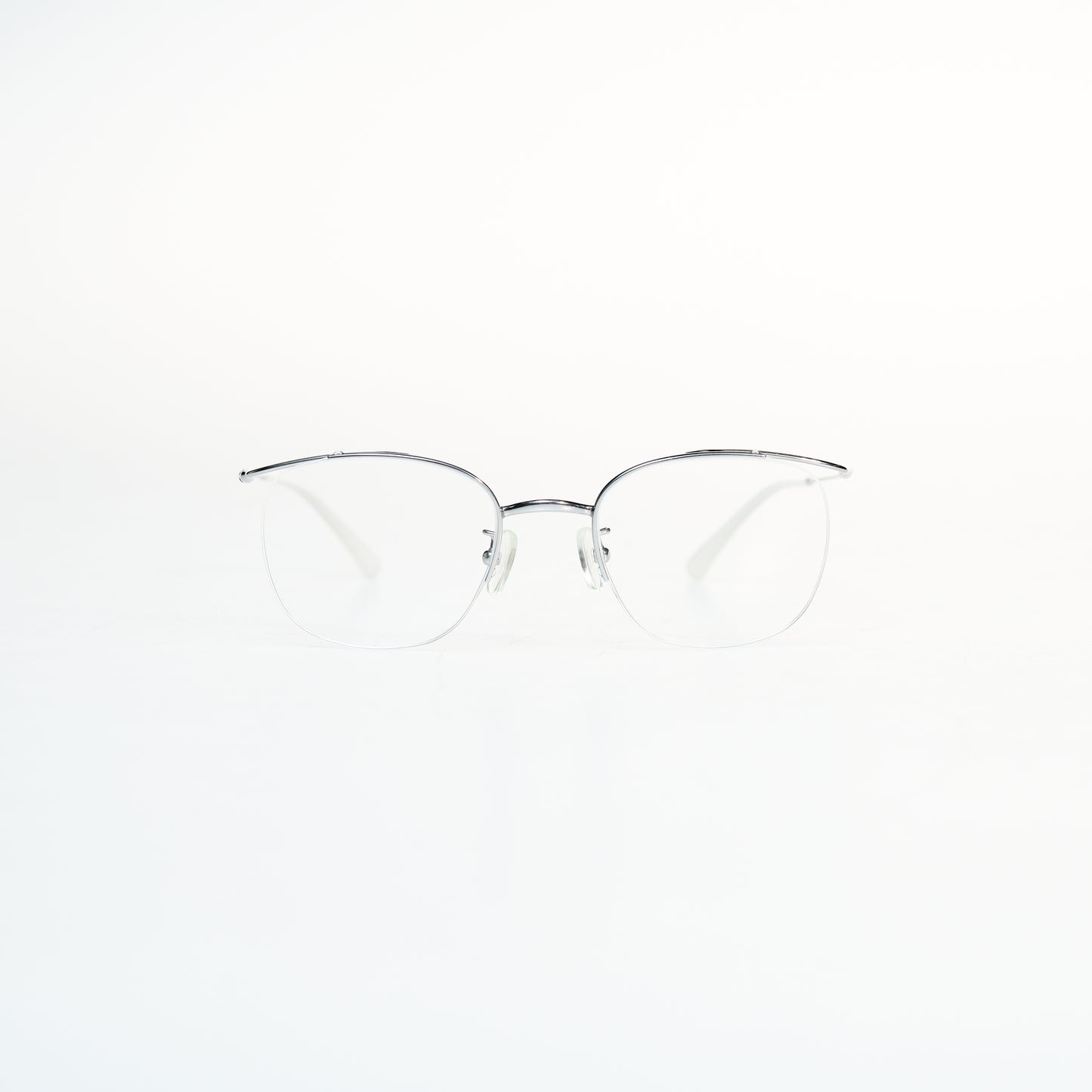 Simple Half Frame Square Titanium Optical Frame | GMGeyewear Iris2 GO83T6011