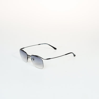 Simple Half Frame Square Titanium Sunglasses | GMGeyewear tulipe2 GS83T1039